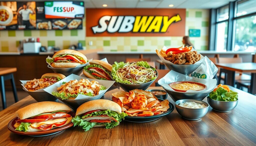 subway lunch menu with prices