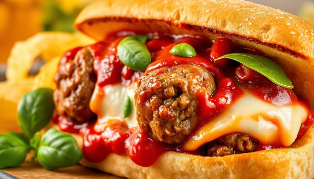 subway menu meatball sub