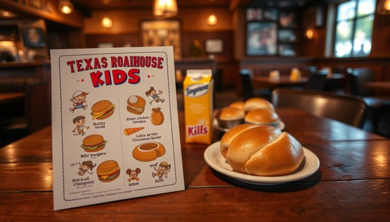 texas roadhouse kids menu